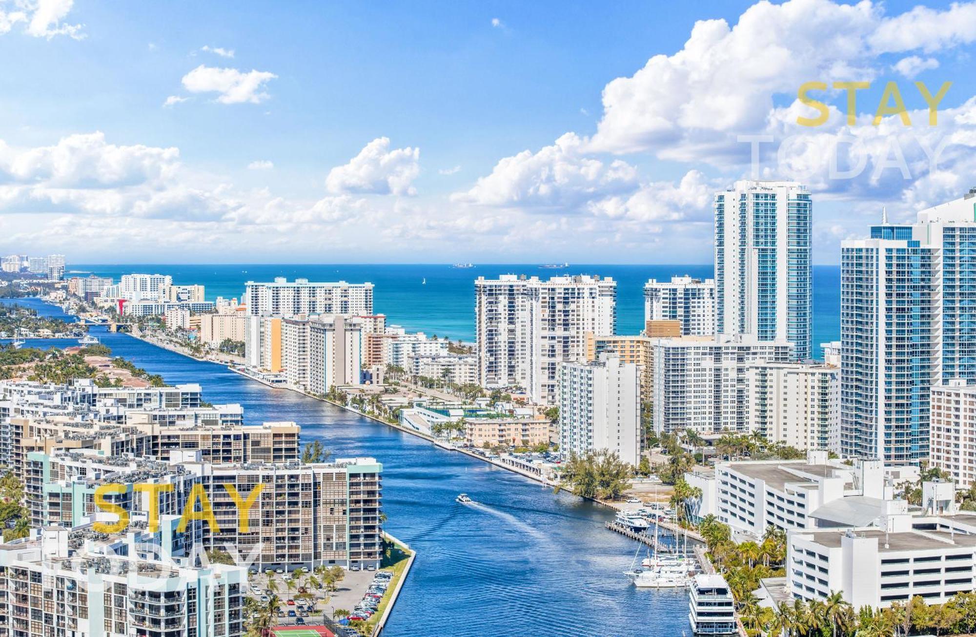 Resort-Style Living With Direct Ocean Views - 3Br Beauty Hallandale Beach Ngoại thất bức ảnh